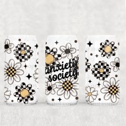 Anxiety Society UV DTF Can Wrap