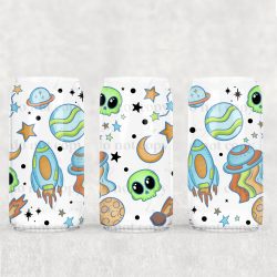 Boy Space UV DTF Can Wrap