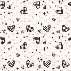 Checker Love seamless (vinyl)