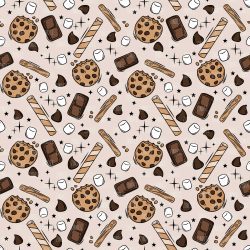 Cookies And Treats seamless (vinyl)