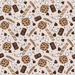 Cookies And Treats seamless (vinyl)
