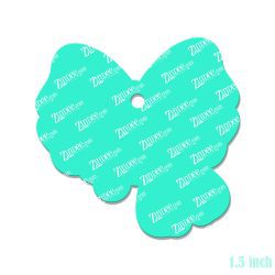 Alternative view of Coquette Stethoscope Bow Acrylic Blank- Sticker- UV DTF (1.5 inch)
