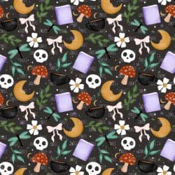 Cottagecore Doodle Books seamless (Sublimation Sheet)