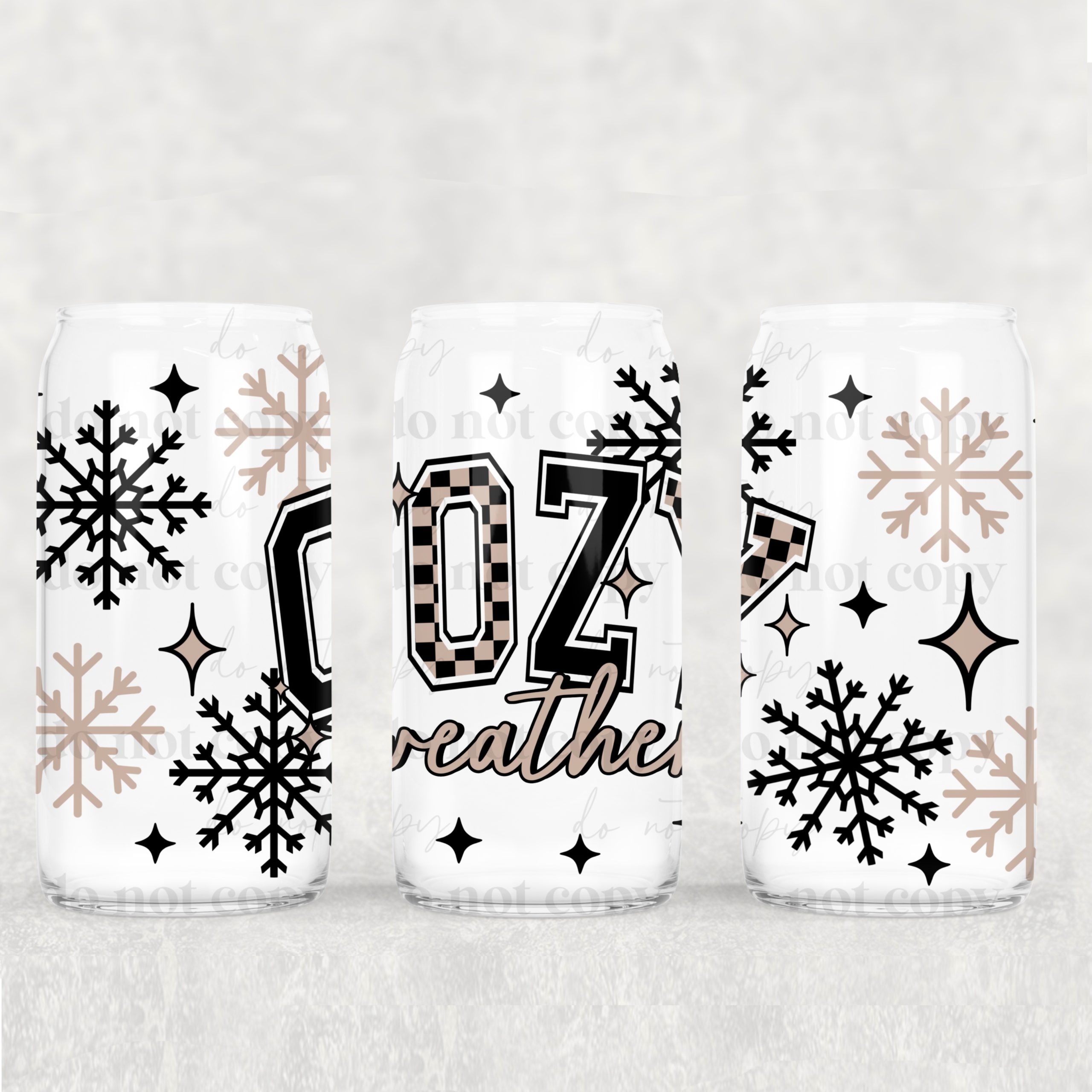 Cozy UV DTF Can Wrap