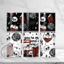 Curse And Cure (Sublimation Wrap) 20 oz Skinny