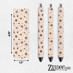Daisy Love VINYL Pen Wrap