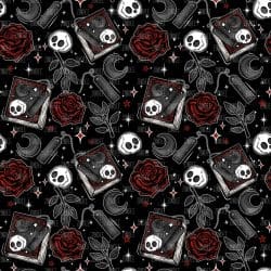 Dark Books seamless (vinyl)