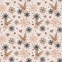 Deer Hearts seamless (vinyl)