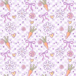 Easter Coquette seamless (vinyl)