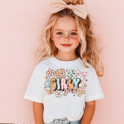 Girly Girl Retro DTF Transfer