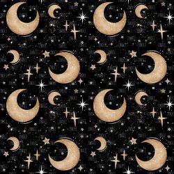 Gold And Black Moons seamless (vinyl)