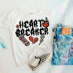 Heart Breaker DTF Transfer