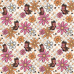 Hello Spring seamless (vinyl)