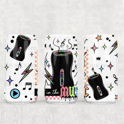 Lost In The Music UV DTF Can Wrap