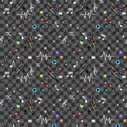 Lost In The Music seamless (Sublimation Sheet)