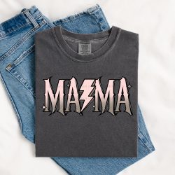 Mama Lightening Bolt DTF Transfer