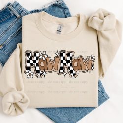 Maw Maw Checkered DTF Transfer