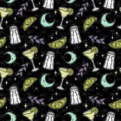 Midnight Margaritas seamless (vinyl)