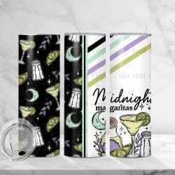 Midnight Margs (Sublimation Wrap) 20 oz Skinny