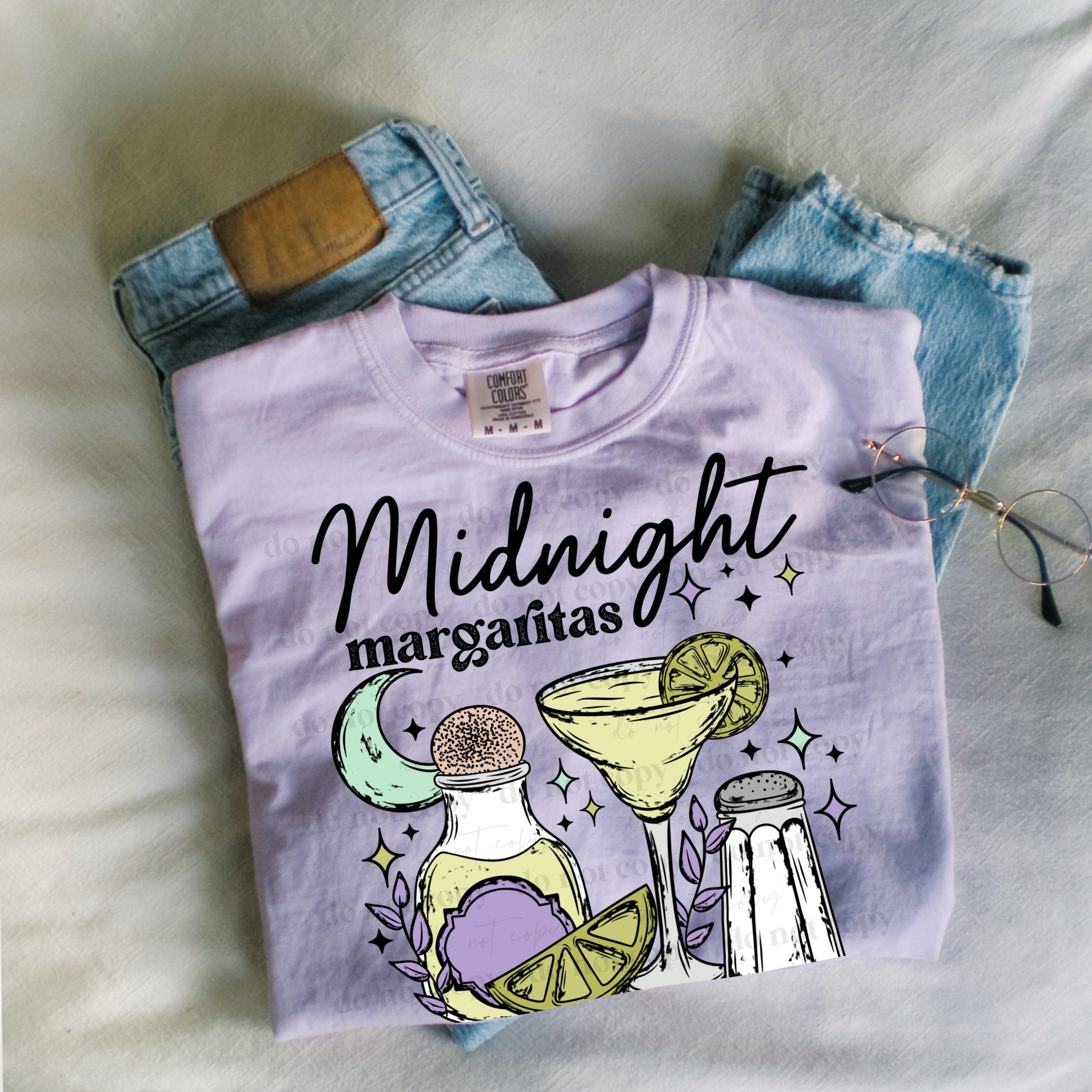 Midnight Margs Color DTF Transfer