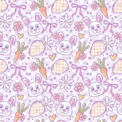 Pastel Bunny seamless (vinyl)