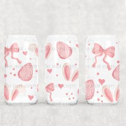 Pink Easter UV DTF Can Wrap