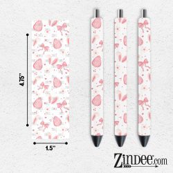 Pink Easter VINYL Pen Wrap