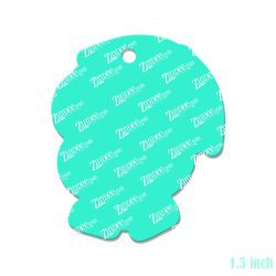 Alternative view of Rainy Duck Rain Boots Acrylic Blank- Sticker- UV DTF (1.5 inch)