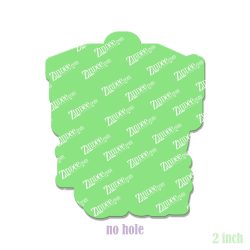 Robot Crew Acrylic Blank- Sticker- UV DTF (2 inch) NO HOLE