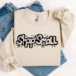 Shop Small Floral DTF Transfer
