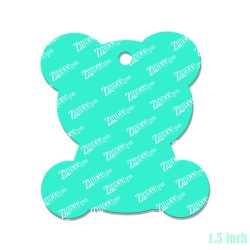 Alternative view of Sitting Panda Acrylic Blank- Sticker- UV DTF (1.5 inch)