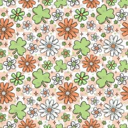St. Patty Floral seamless (vinyl)