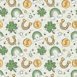 St Patty Lucky seamless (vinyl)