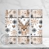 Winter Deer (Sublimation Wrap) 20 oz Skinny