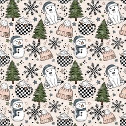 Winter Things seamless (vinyl)
