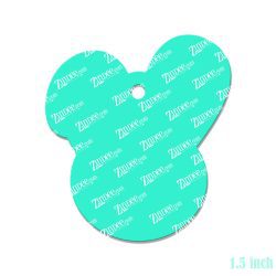 Alternative view of Chubby Bunny Acrylic Blank- Sticker- UV DTF (1.5 inch)