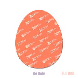 Easter Egg .4 inch (shaker filler) NO HOLE (10 pack)