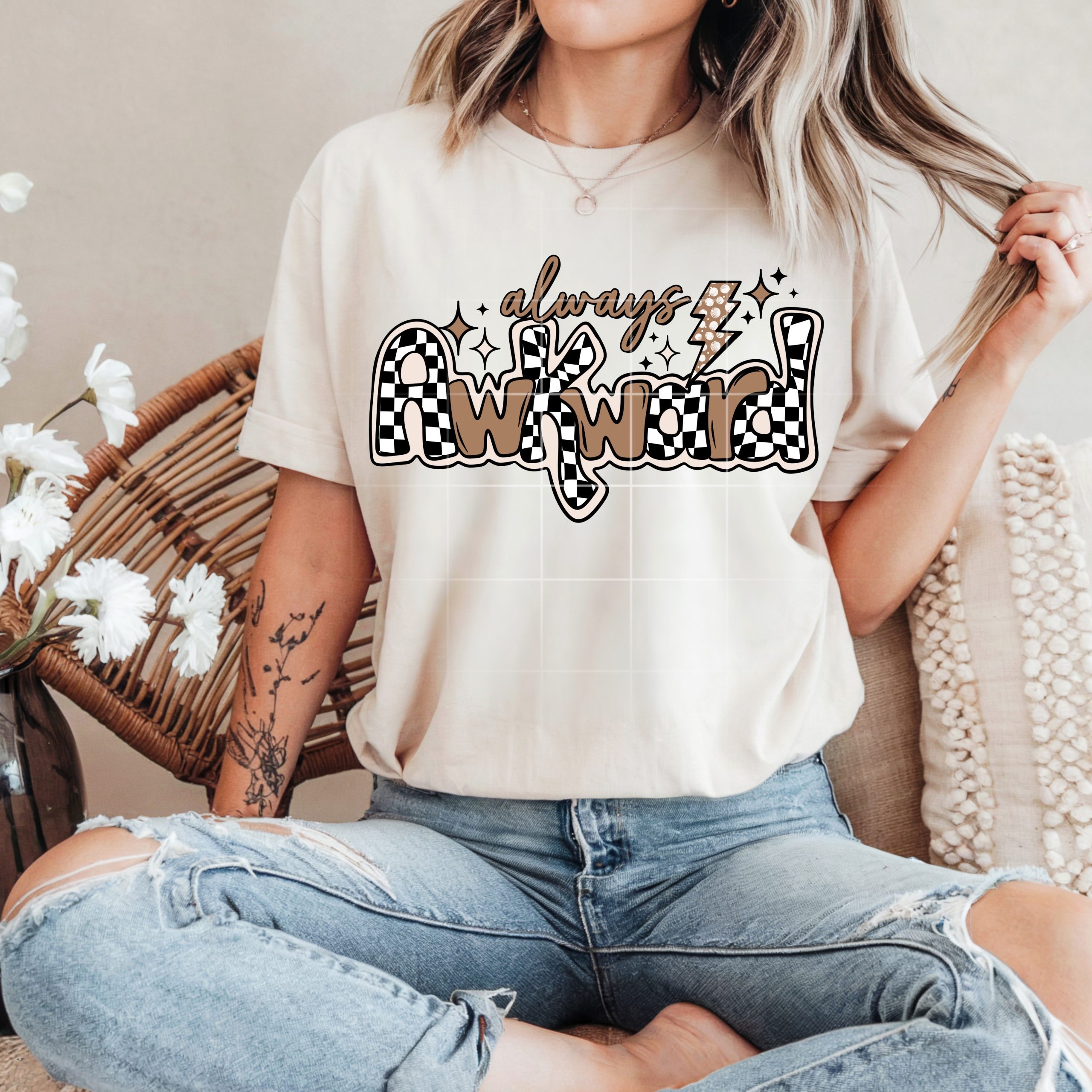 Always Awkward DTF Transfer