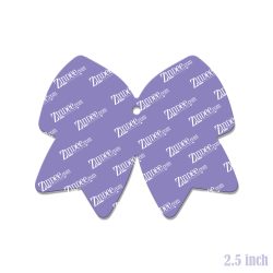 Alternative view of Cheer Bow Version 2 Acrylic Blank- Sticker- UV DTF (2.5 inch)