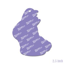 Alternative view of Chocolate Bunny Acrylic Blank- Sticker- UV DTF (2.5 inch)