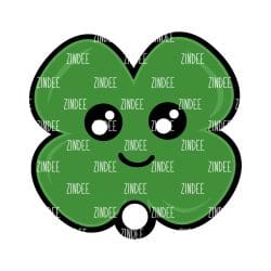 Alternative view of Chubby Clover Tumbler Tag (Stanley 40 oz 2.0)