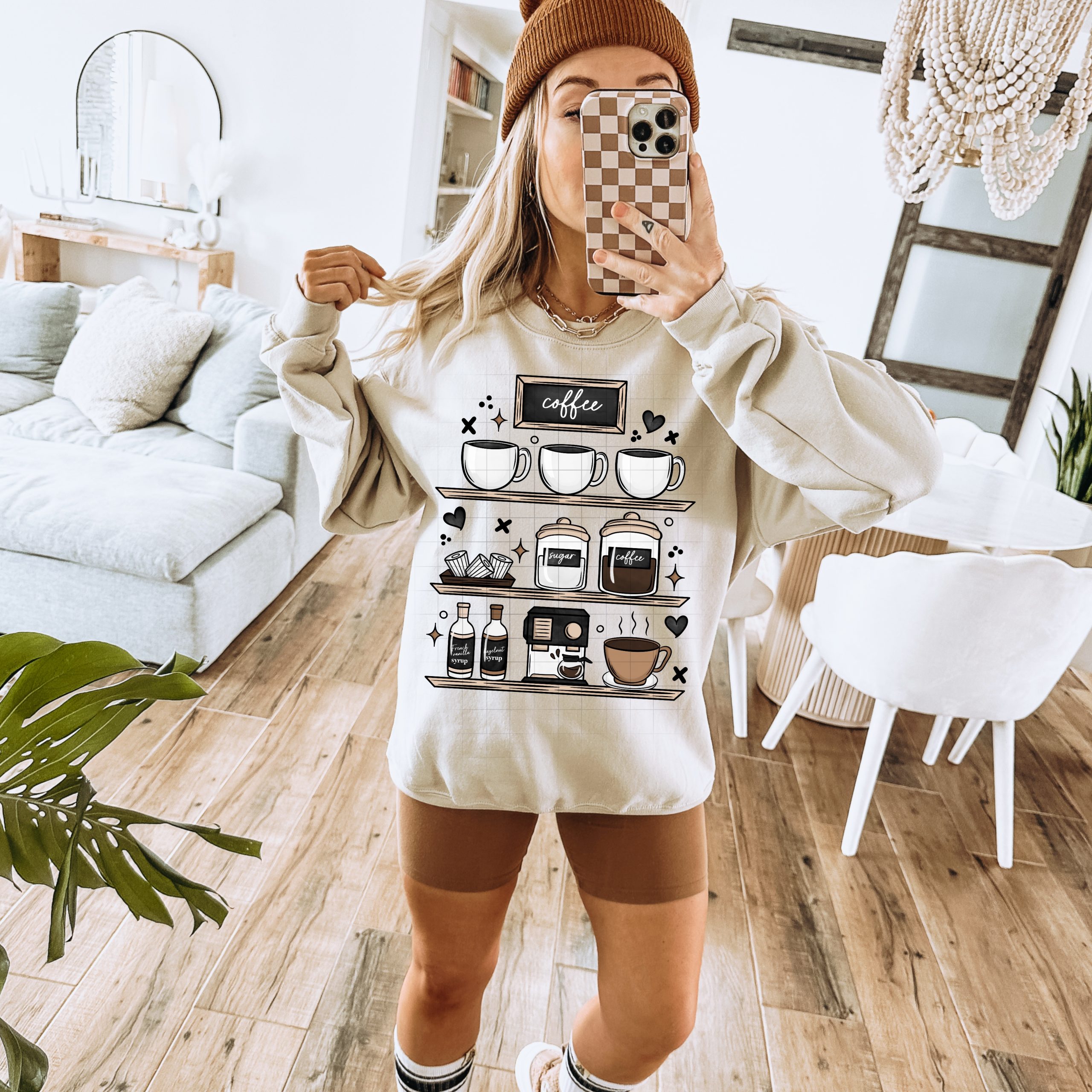 Coffee Bar DTF Transfer