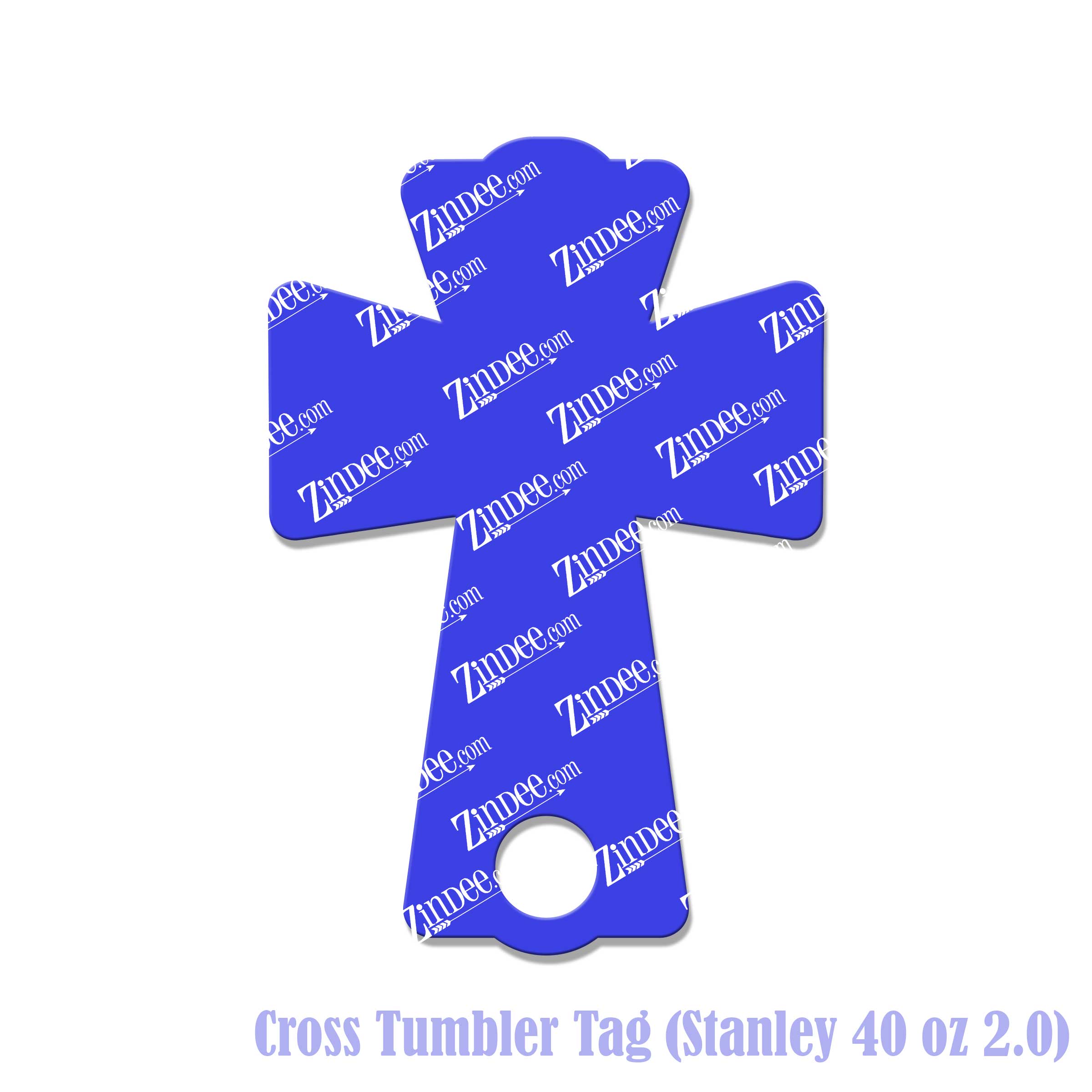 Cross Tumbler Tag (Stanley 40 oz 2.0)