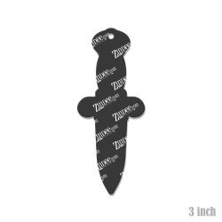 Alternative view of Dagger Acrylic Blank- Sticker- UV DTF (3 inch)