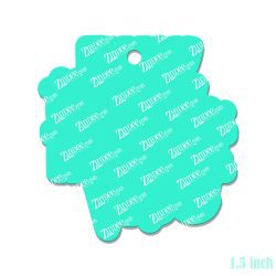 Alternative view of Enjoy the Ride Thats The Vibe Acrylic Blank- Sticker- UV DTF (1.5 inch)