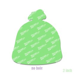 Alternative view of Fish In Bag Acrylic Blank- Sticker- UV DTF (2 inch) NO HOLE
