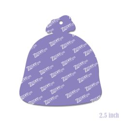 Alternative view of Fish In Bag Acrylic Blank- Sticker- UV DTF (2.5 inch)