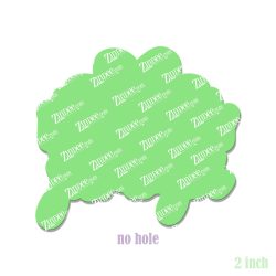 Alternative view of I'm Literally Just A Girl Acrylic Blank- Sticker- UV DTF (2 inch) NO HOLE