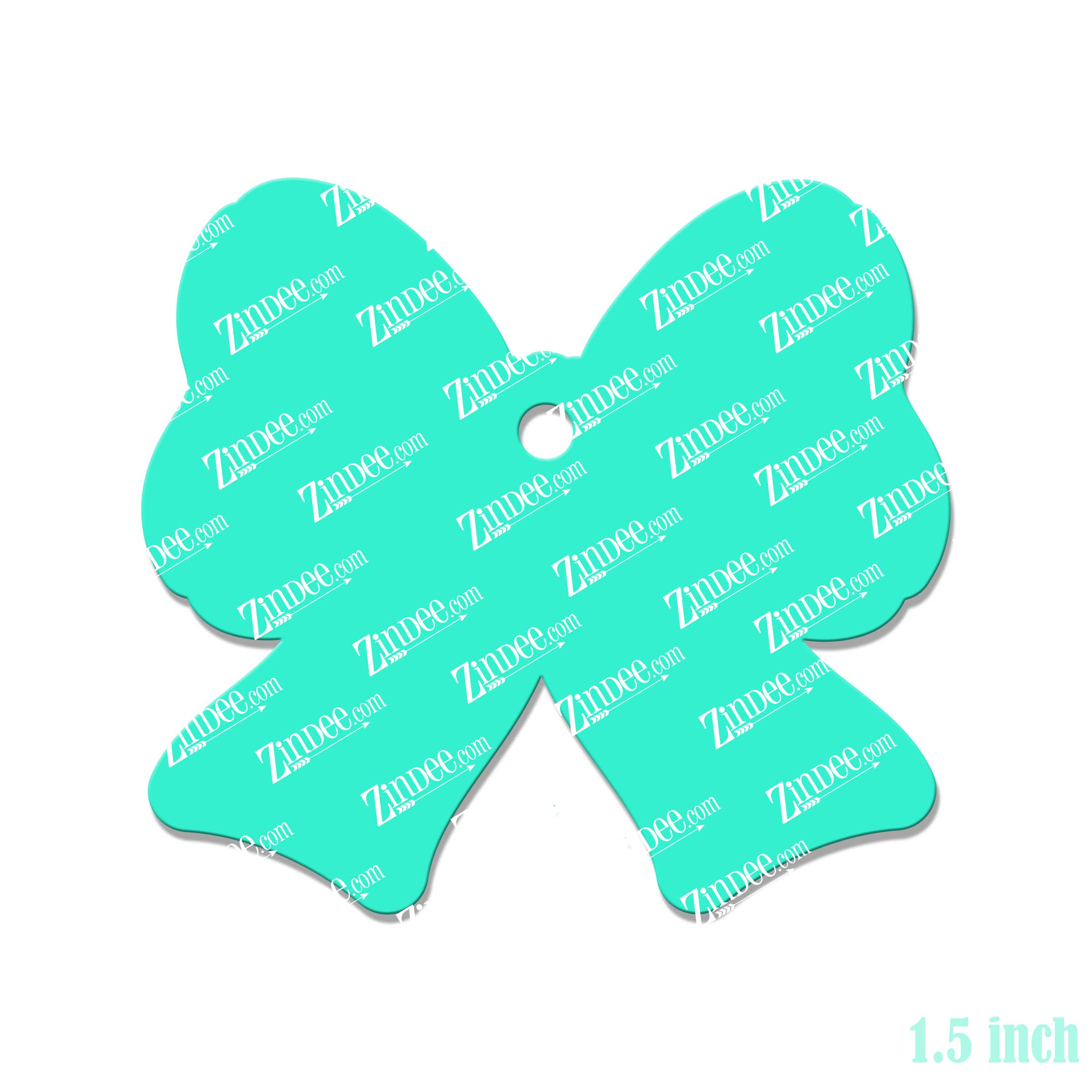 Outline Bow Acrylic Blank- Sticker- UV DTF (1.5 inch) - Image 2