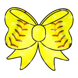 Softball Simple Bow (download)